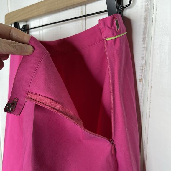 Michael Simon Beach Coral Reef Ocean Fish Pink Embroidered Sequin Flare Skirt 10 - Picture 3 of 10